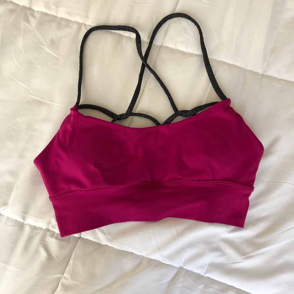 Forever 21 Dark Pink Sports Bra